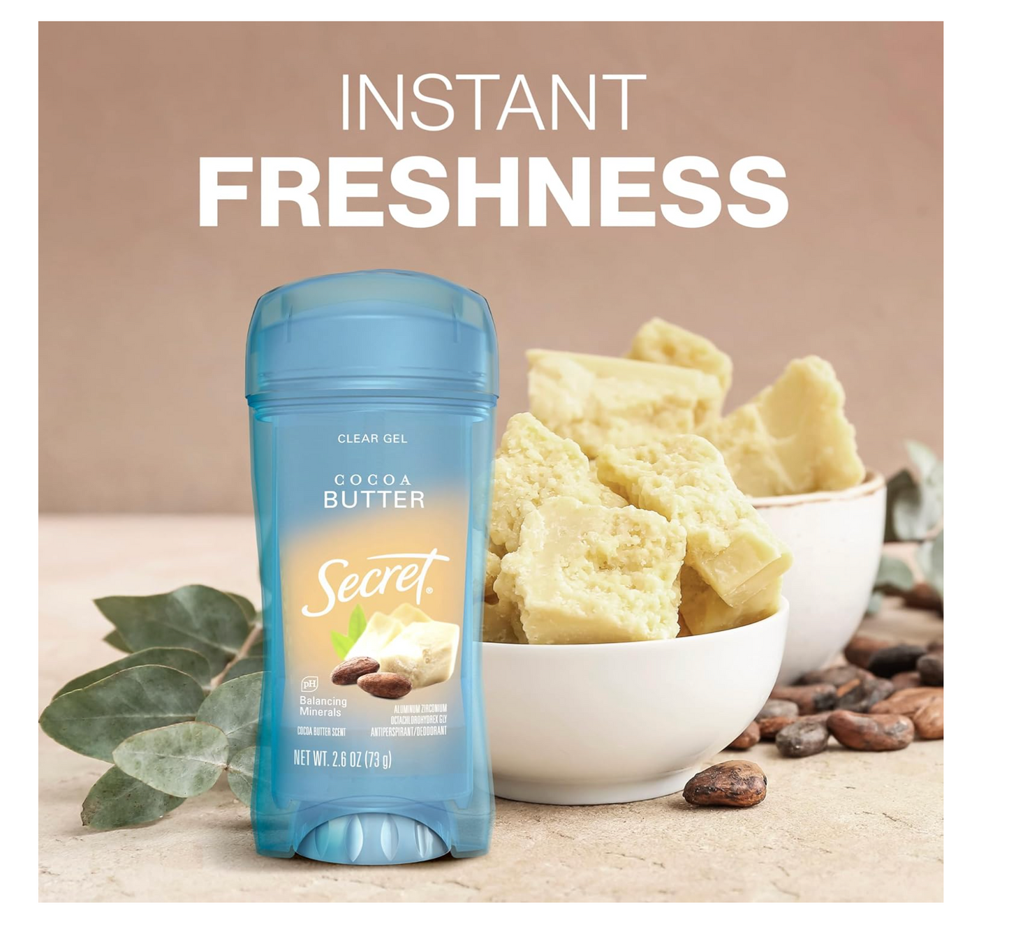 Secret Deodorant: Cocoa Butter
