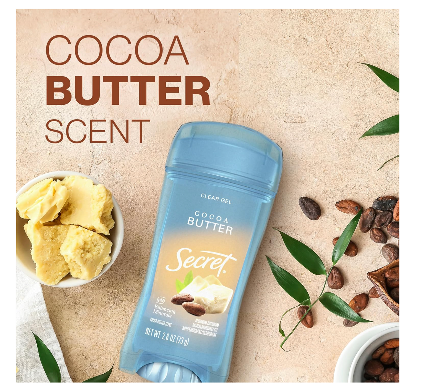 Secret Deodorant: Cocoa Butter