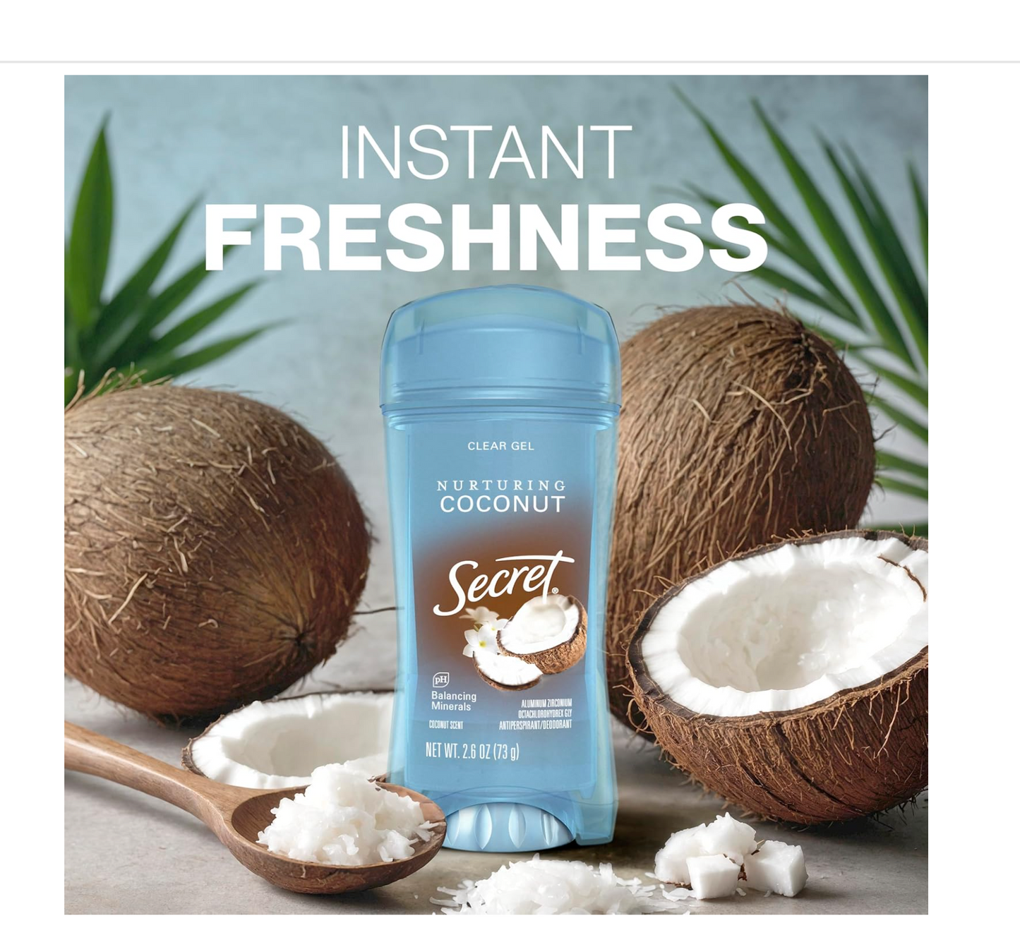 Secret Deodorant: Coconut
