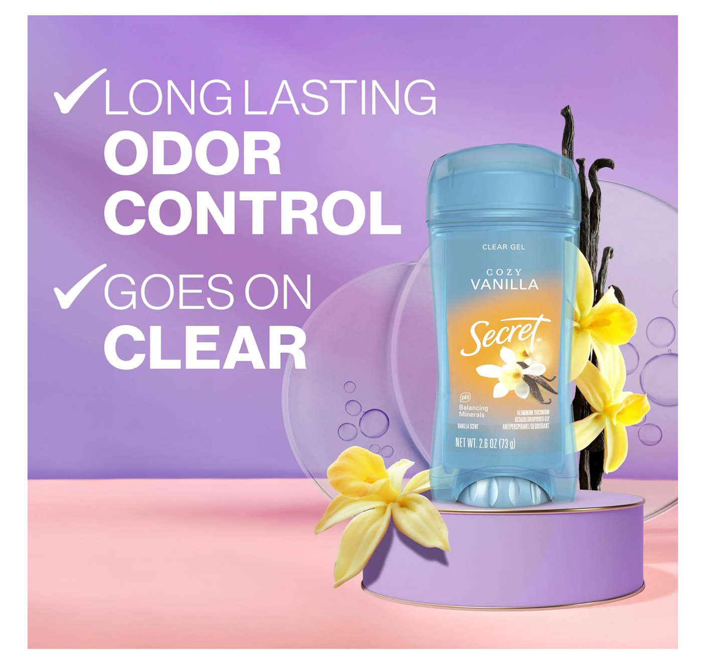 Secret Deodorant: Vanilla