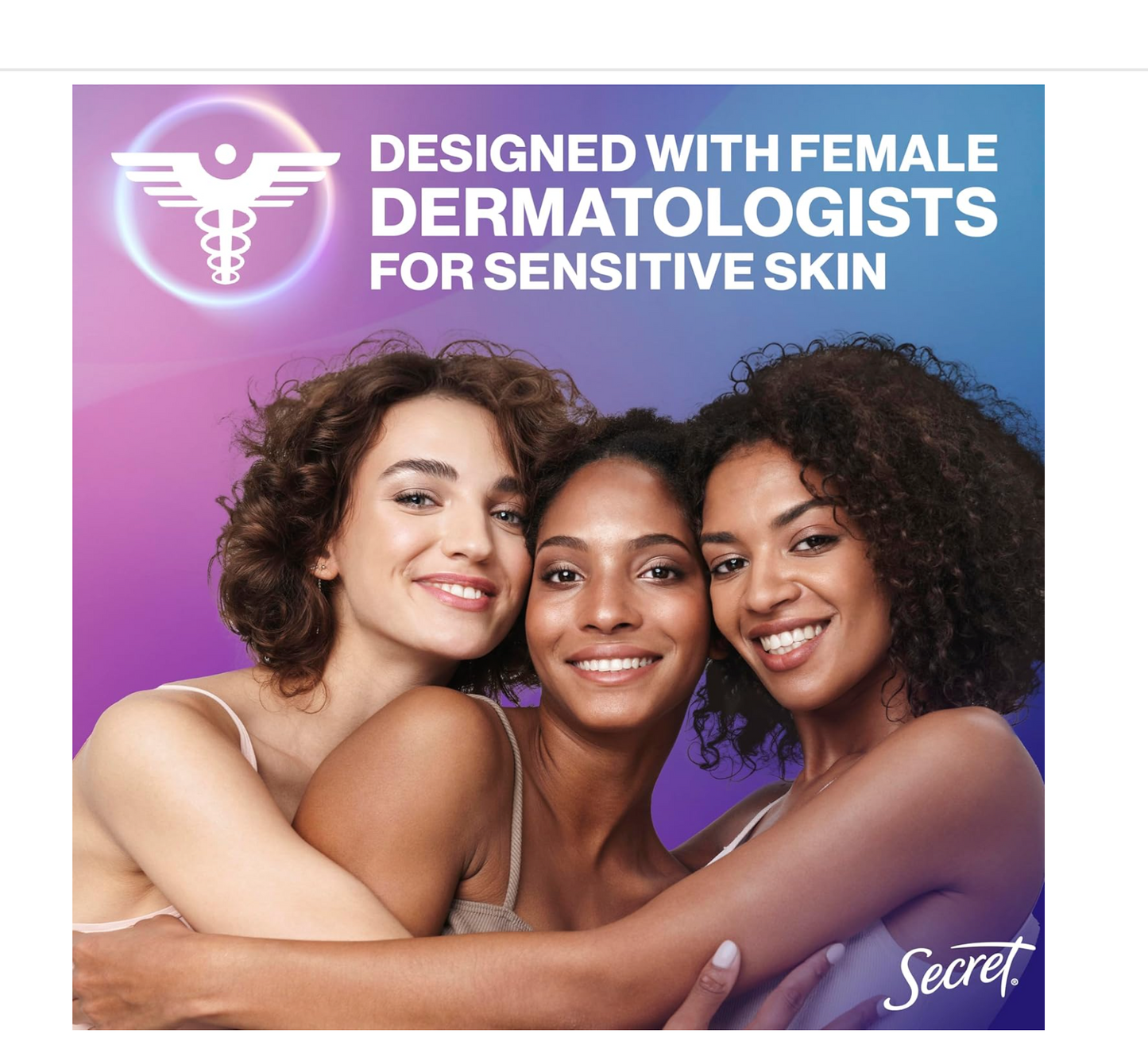 Secret Deodorant: Whole Body (Lilac) 68g