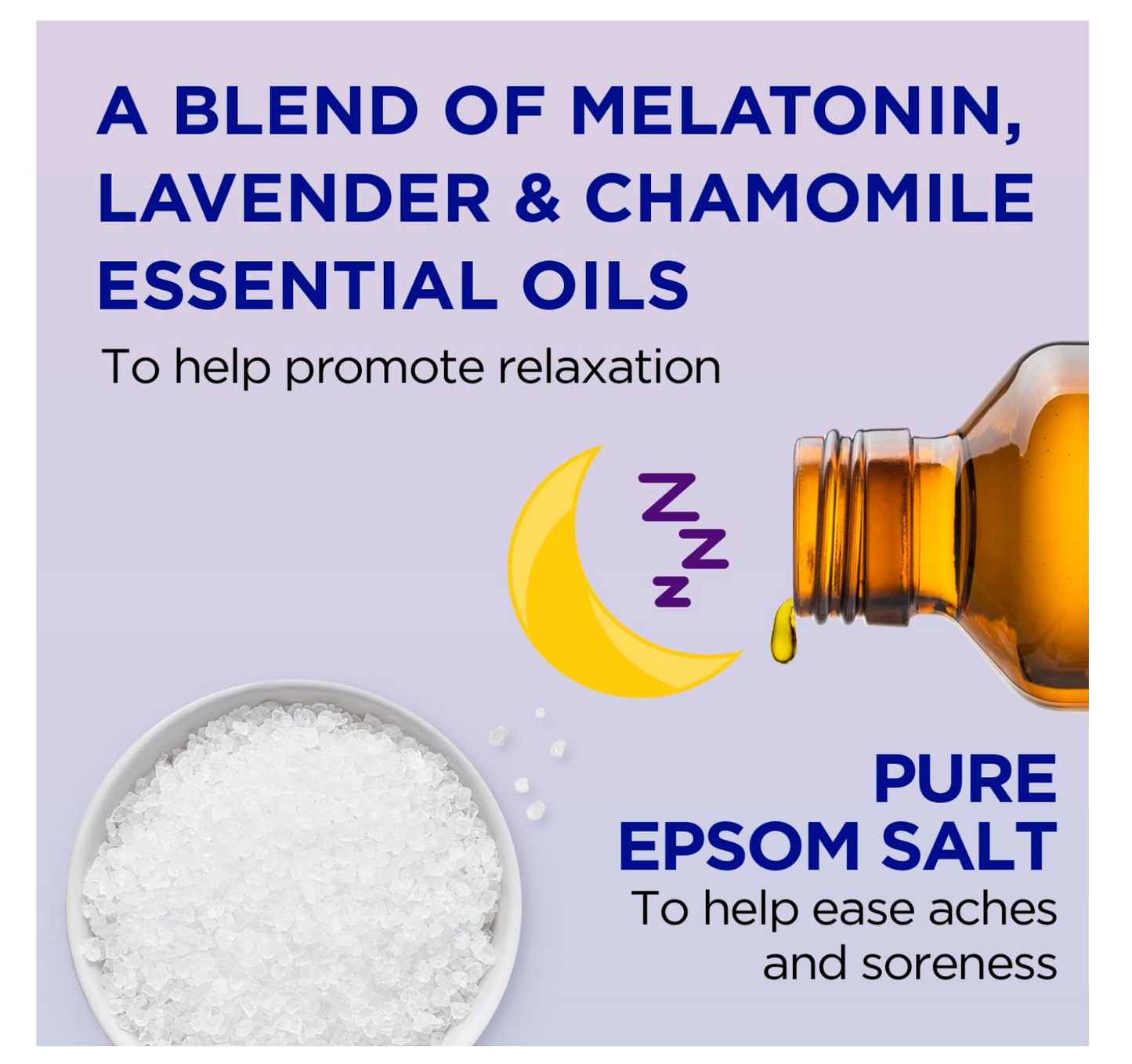 Dr Teal's: Pure Epsom Salt Soak with Lavender & Chamomile (3lbs)