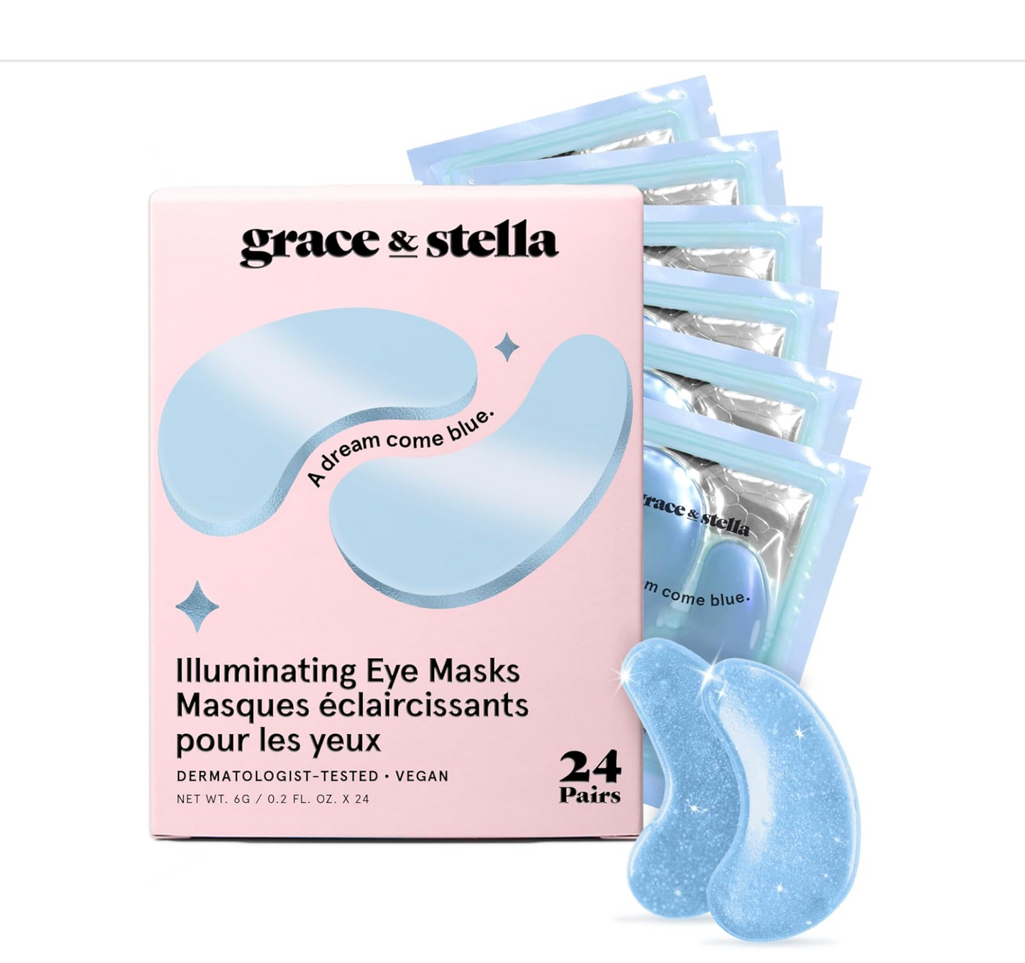 Grace & Stella: Illuminating Eye Masks (24 pairs)