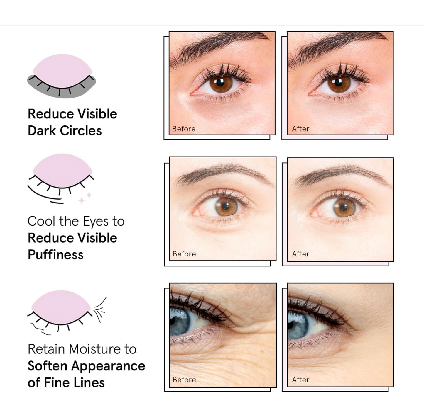 Grace & Stella: Energizing Eye Masks (24 pairs)