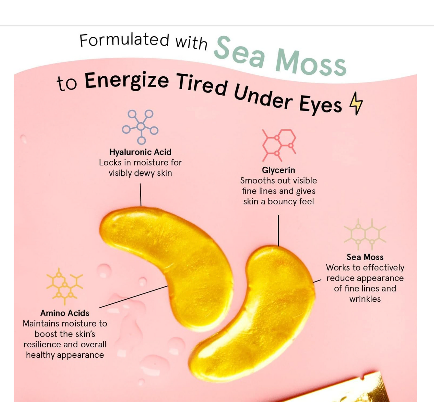 Grace & Stella: Energizing Eye Masks (24 pairs)