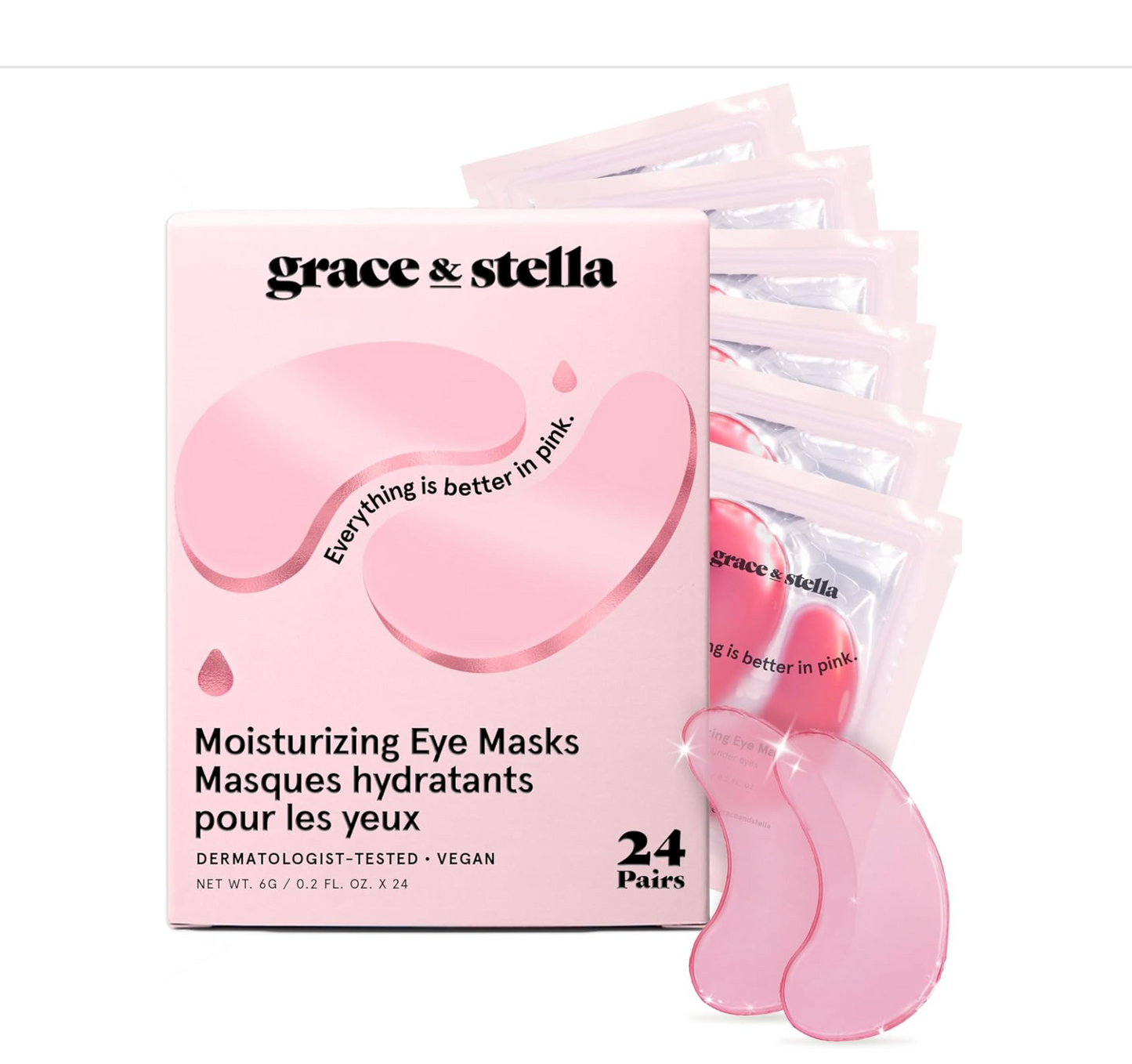 Grace & Stella: Moisturizing Eye Masks (24 pairs)