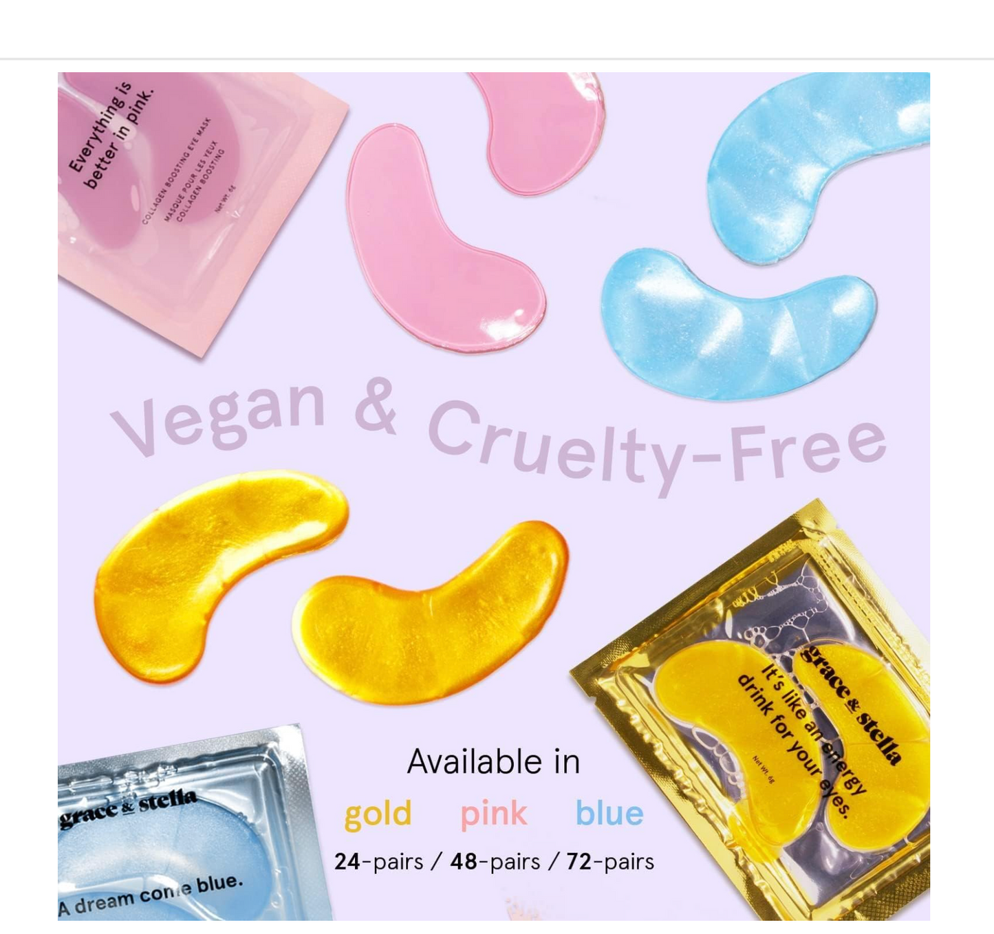 Grace & Stella: Moisturizing Eye Masks (24 pairs)