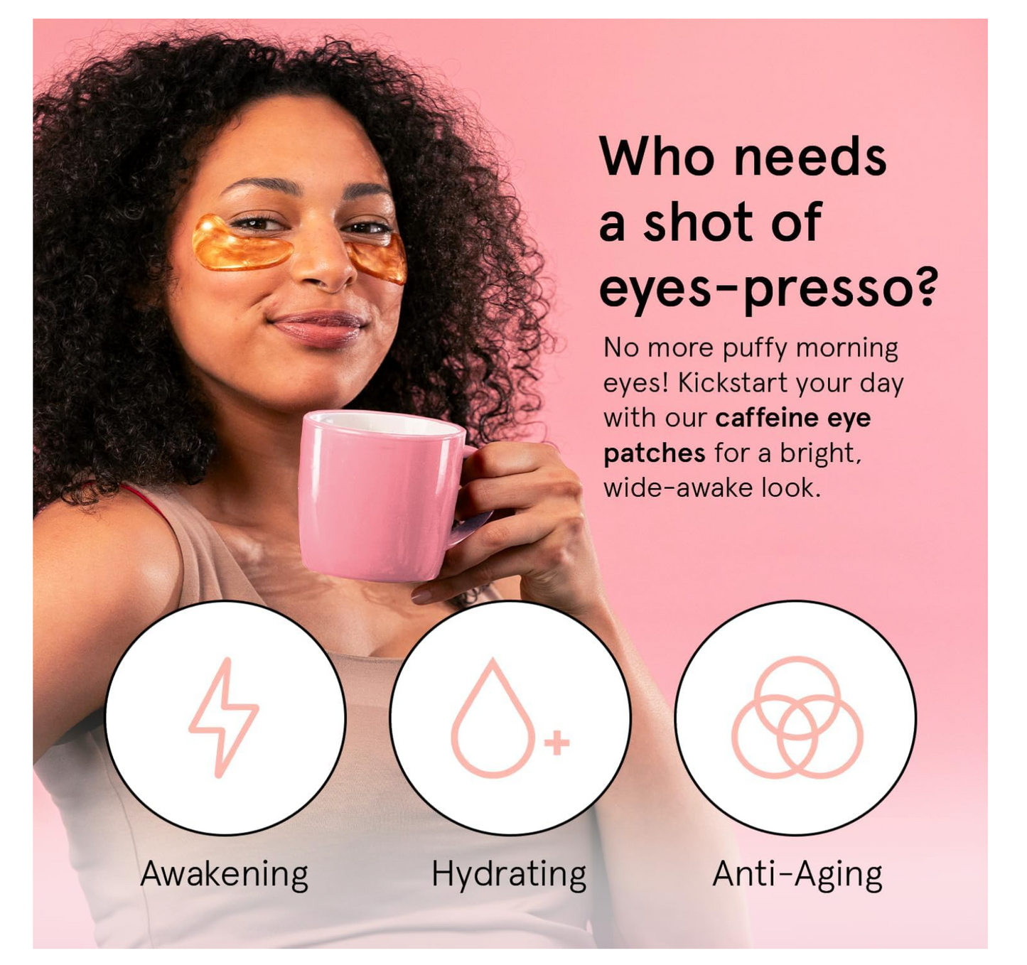 Grace & Stella: Revitalizing Eye Masks (6 pairs)