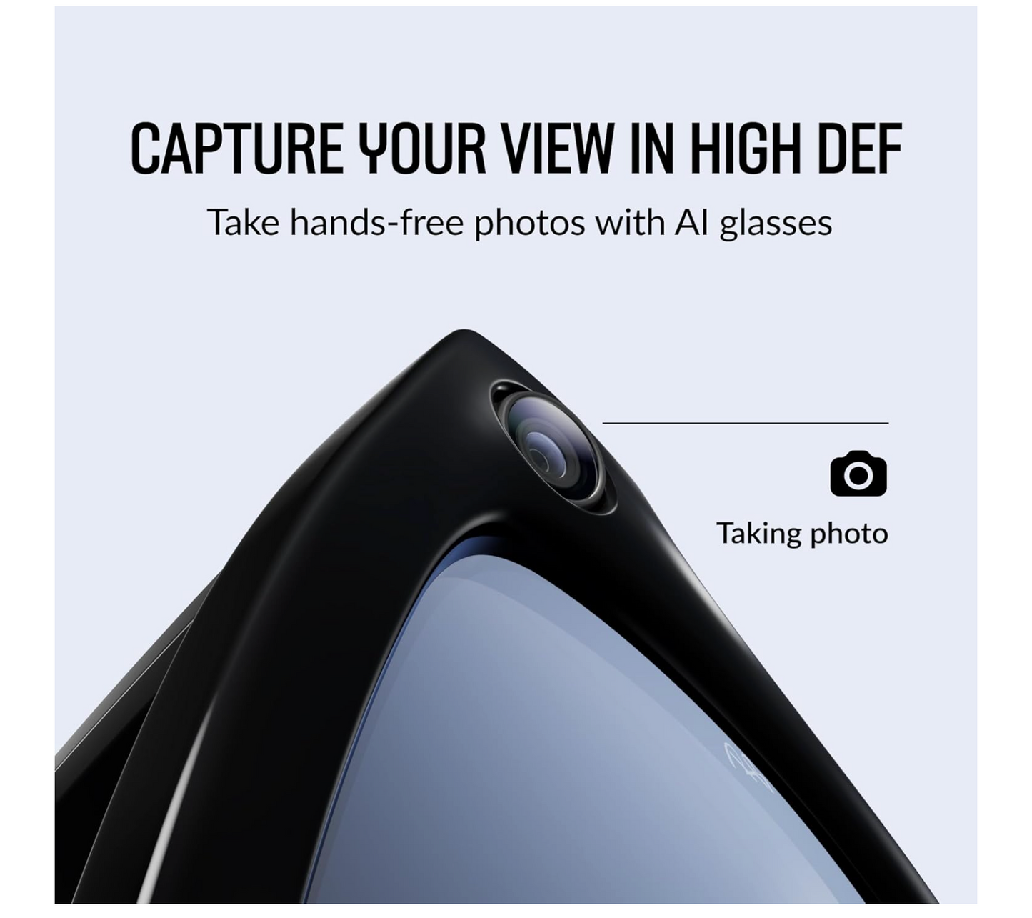 Meta Ray-Ban Glasses: Matte Black/Polarized Gradient Graphite