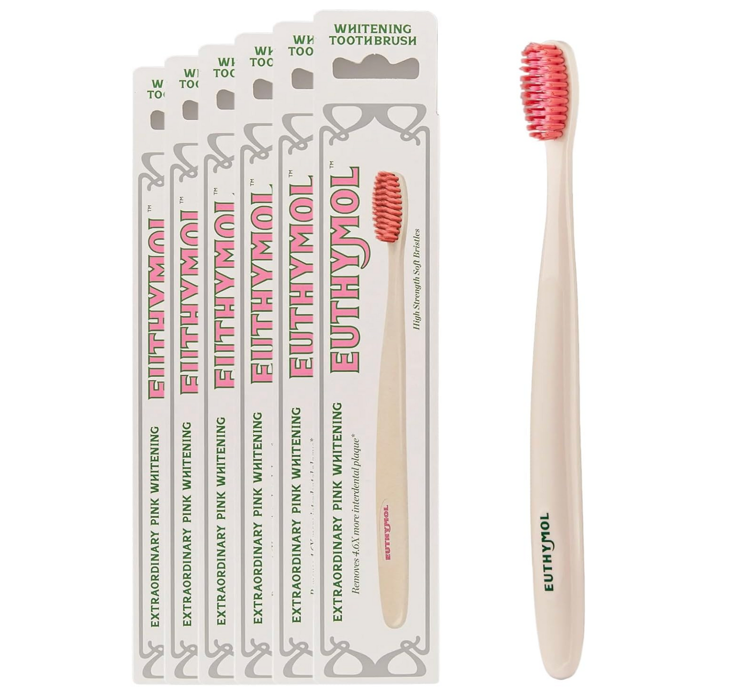 Euthymol: Premium-Soft Whitening Toothbrush (White)