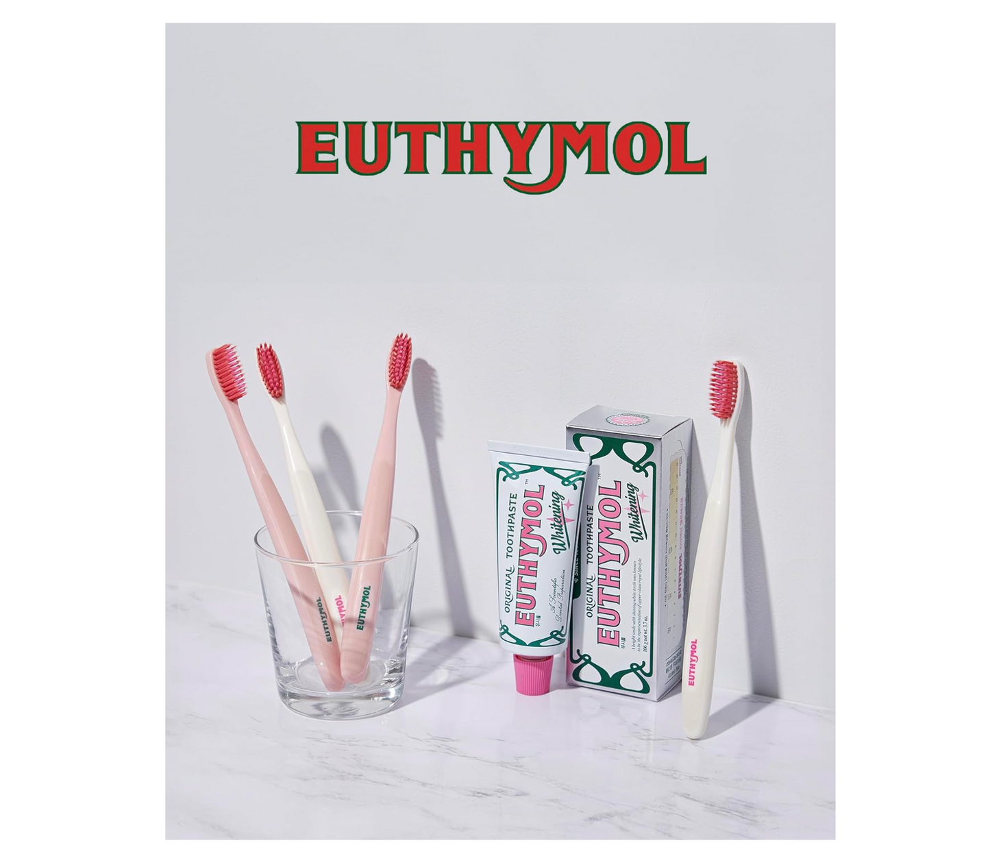 Euthymol: Premium-Soft Whitening Toothbrush (White)