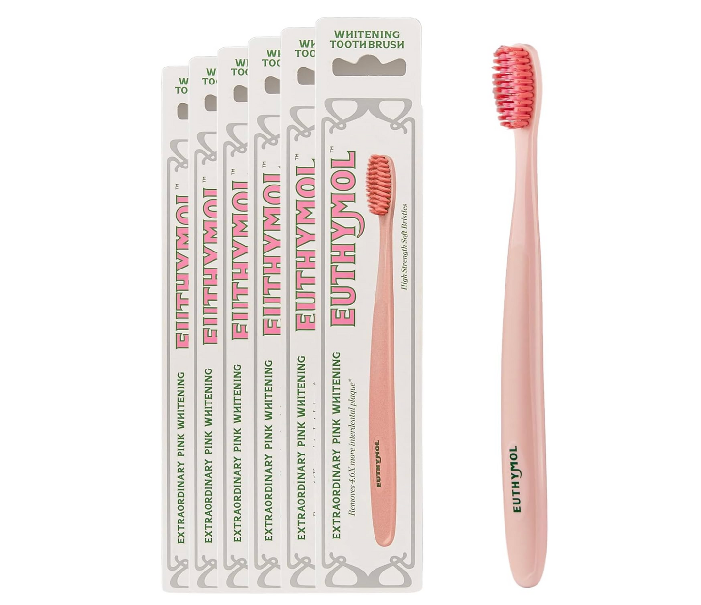 Euthymol: Whitening Toothbrush (Pink)