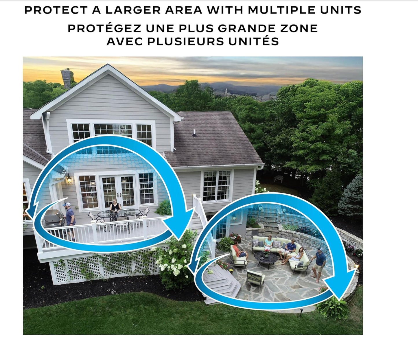 Thermacell Patio Shield Mosquito Repellent E-Series E552CHRCA Rechargeable Repeller