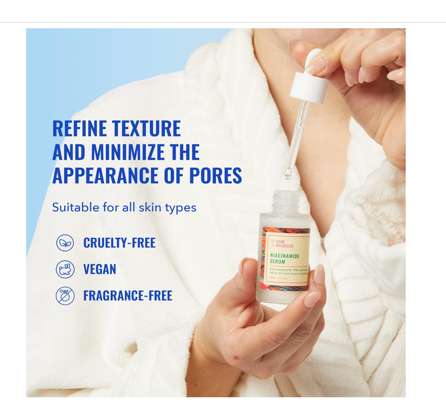 Good Molecules: 10% Niacinamide Serum