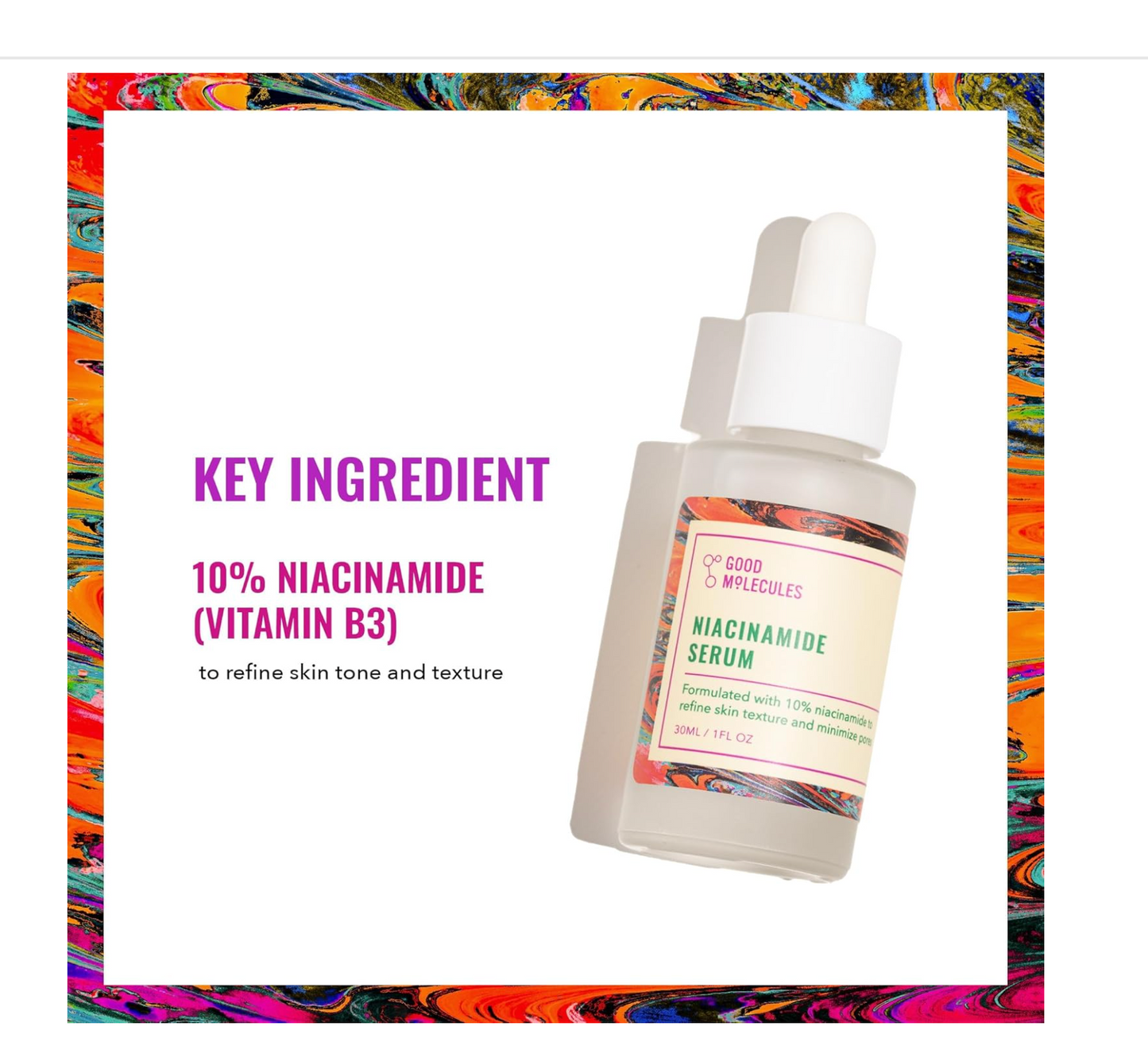 Good Molecules: 10% Niacinamide Serum
