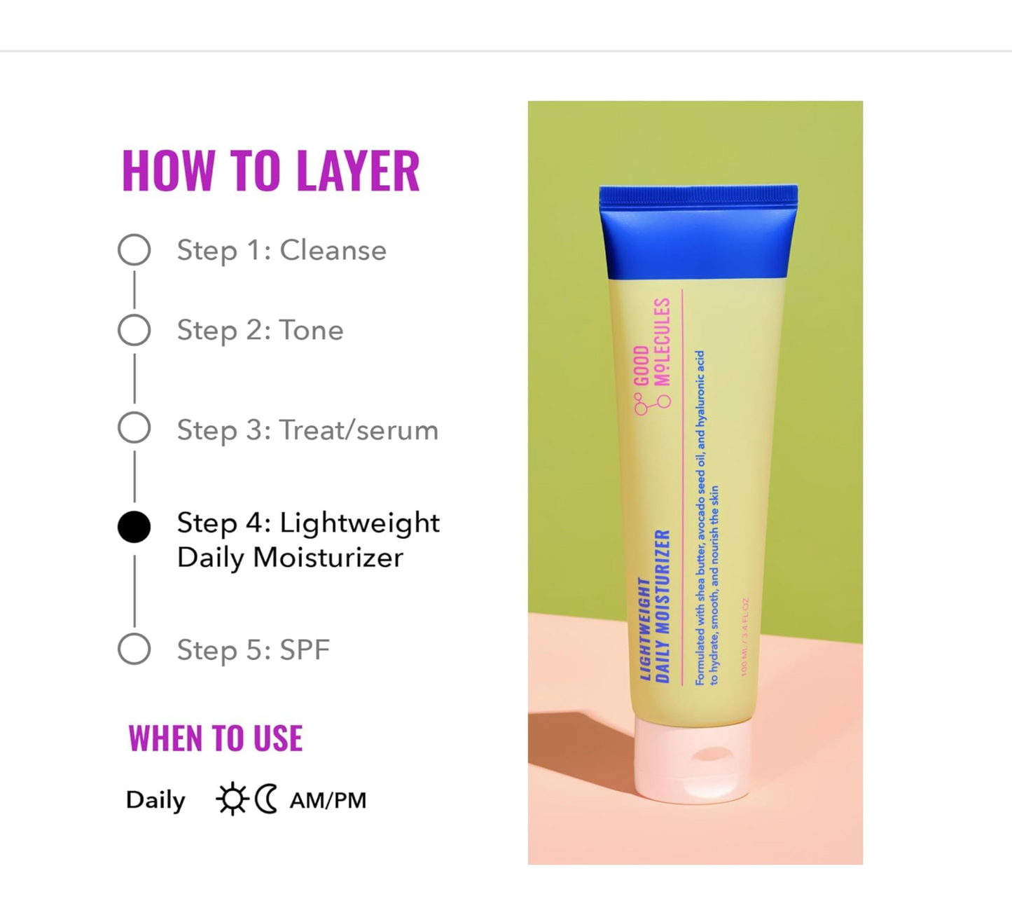 Good Molecules: Lightweight Daily Moisturizer