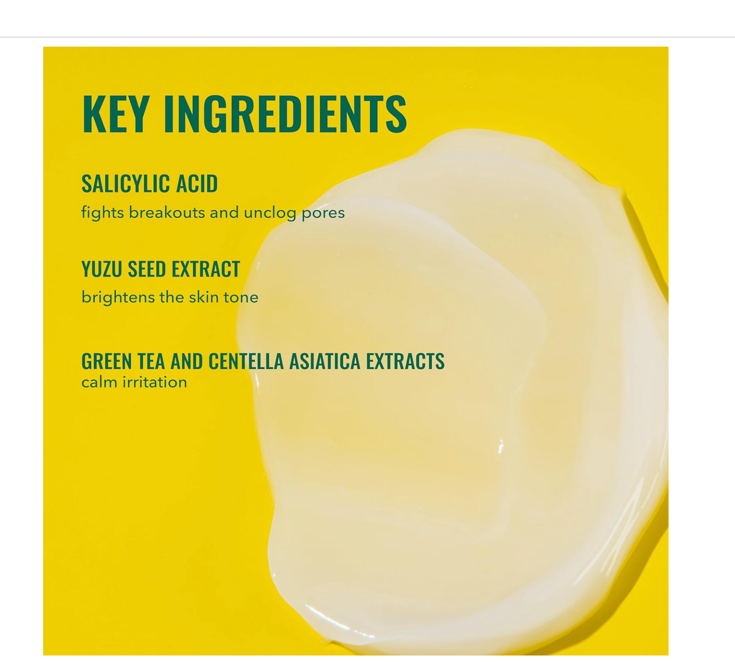 Good Molecules: Yuzu Blemish Gel Cream