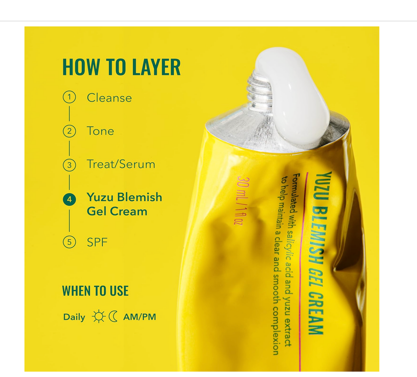 Good Molecules: Yuzu Blemish Gel Cream