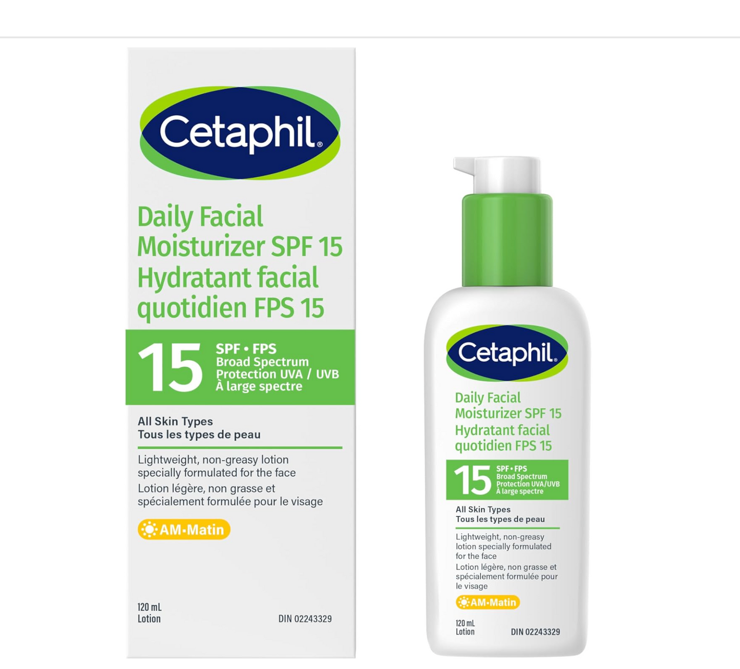 Cetaphil: Daily Facial Moisturizer SPF 15