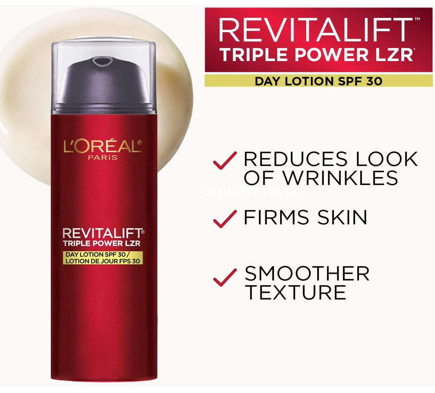 L'Oréal: Revitalift Triple Power LZR Day Lotion (Pro-Retinol + Vitamin C) 50mL