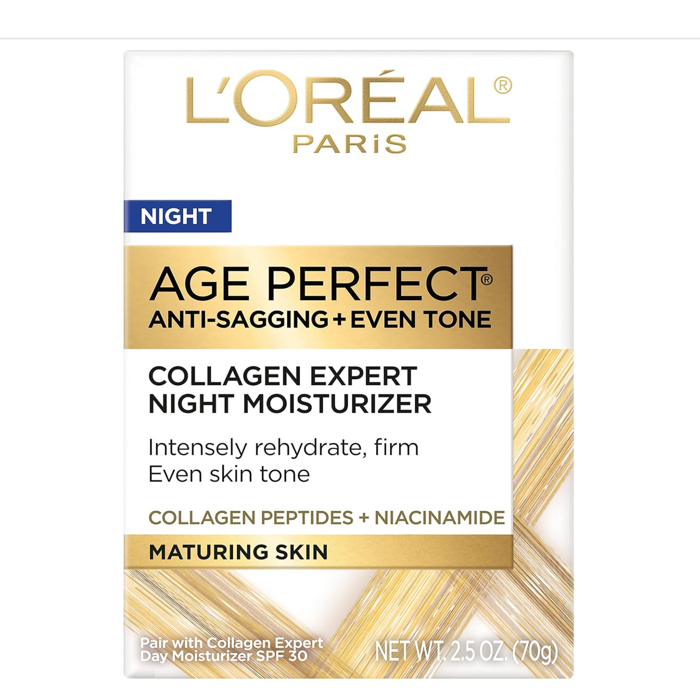 L'Oréal: Age Perfect Retightening Night Moisturizer (Mature Skin) 70mL