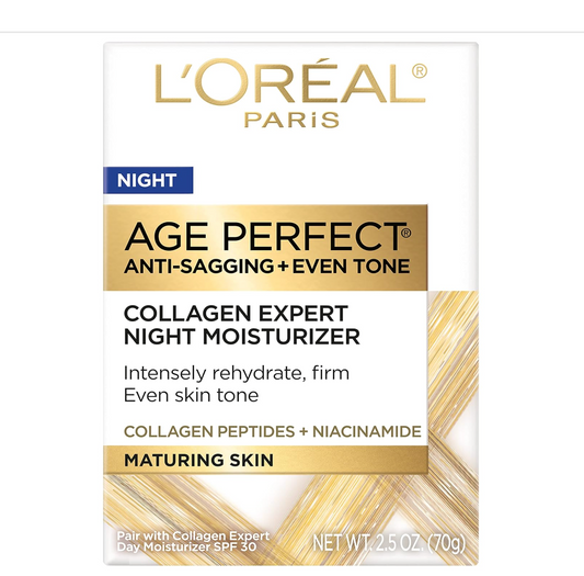 L'Oréal: Age Perfect Retightening Night Moisturizer (Mature Skin) 70mL