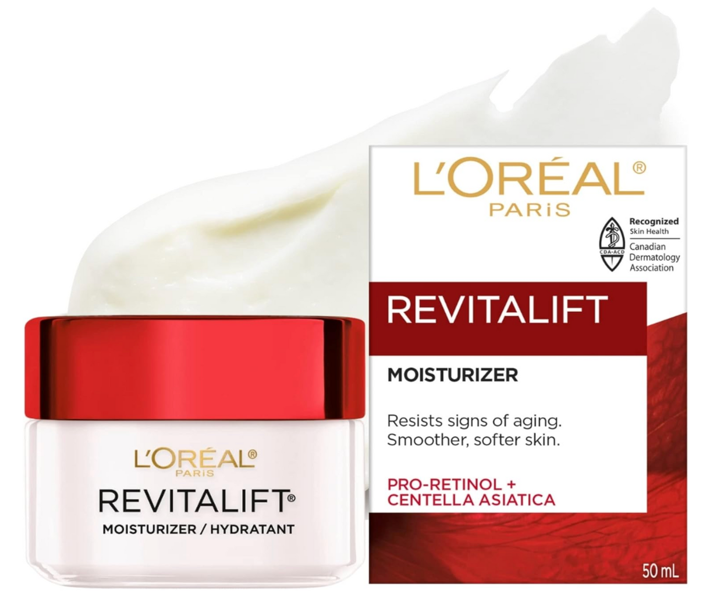 L'Oréal: Anti-Wrinkle + Firming Moisturizer (Pro-Retinol + Centella Asiatica) 50mL