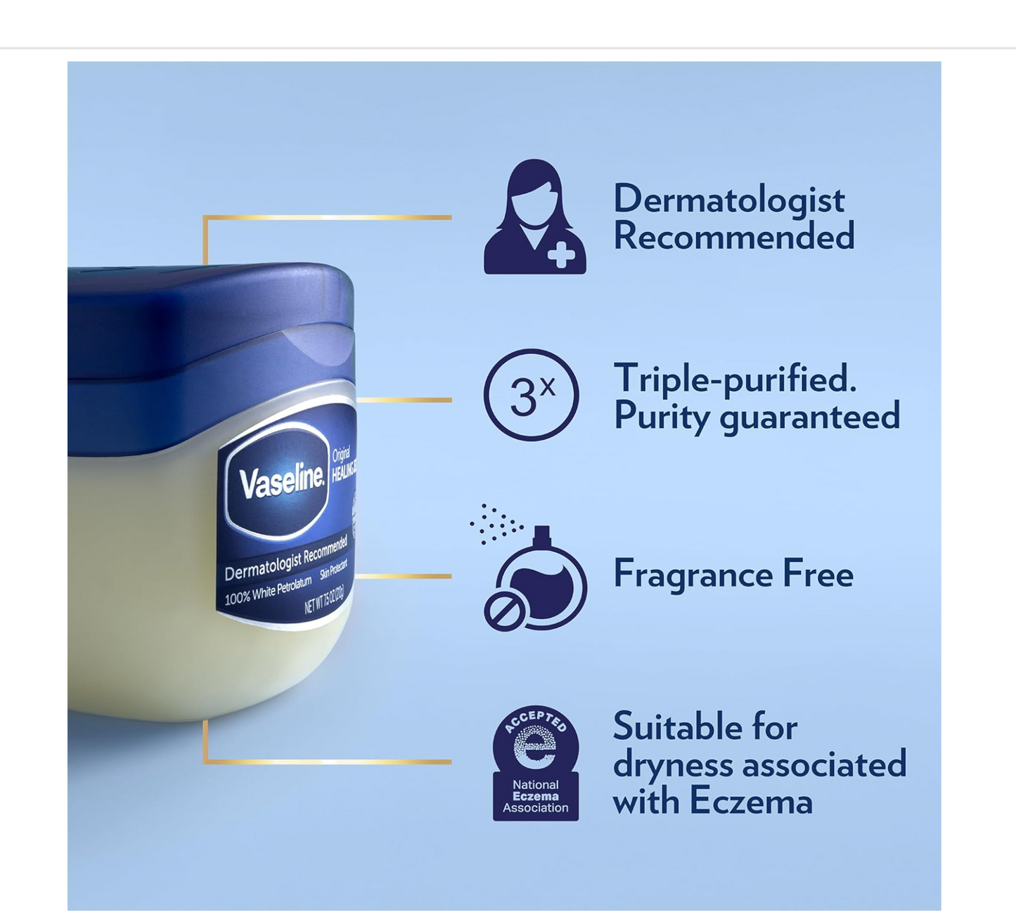 Vaseline: Original Healing Jelly (375g)