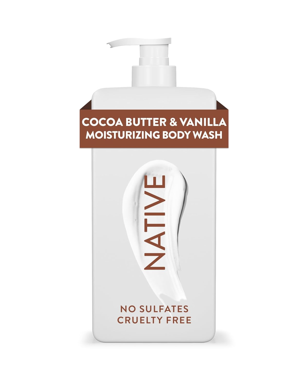 Native Body Wash: Cocoa Butter & Vanilla
