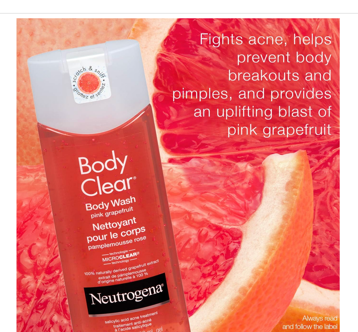 Neutrogena - Body Wash (Pink Grapefruit)