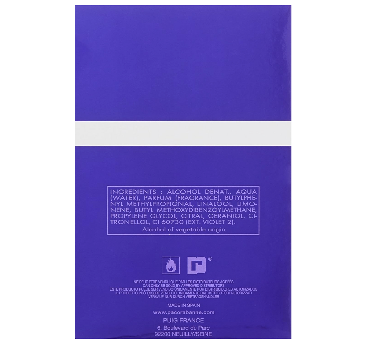 Paco Rabanne: Ultraviolet By Paco Rabanne For Men