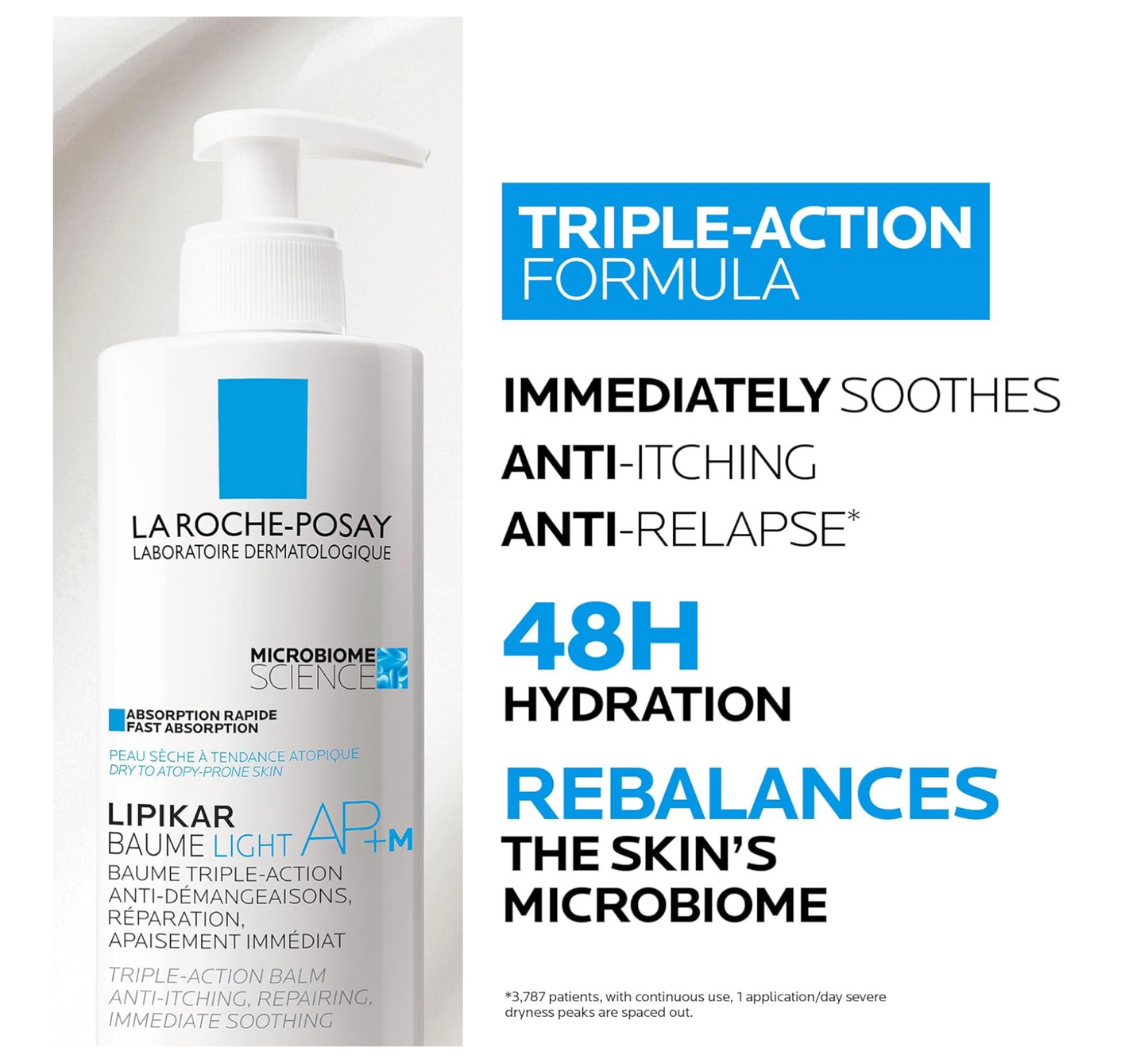 La Roche-Posay: Lipikar Baume AP+M, Body Lotion (400mL)