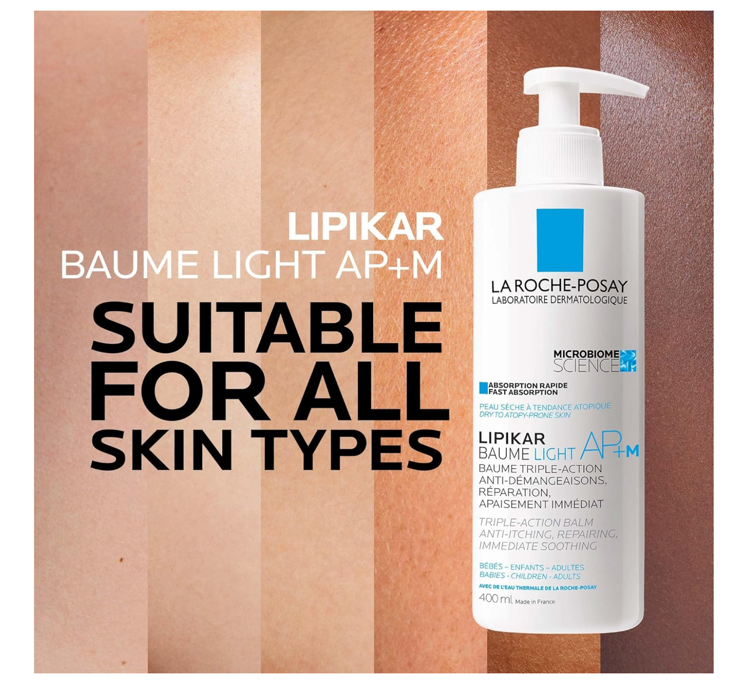 La Roche-Posay: Lipikar Baume AP+M, Body Lotion (400mL)