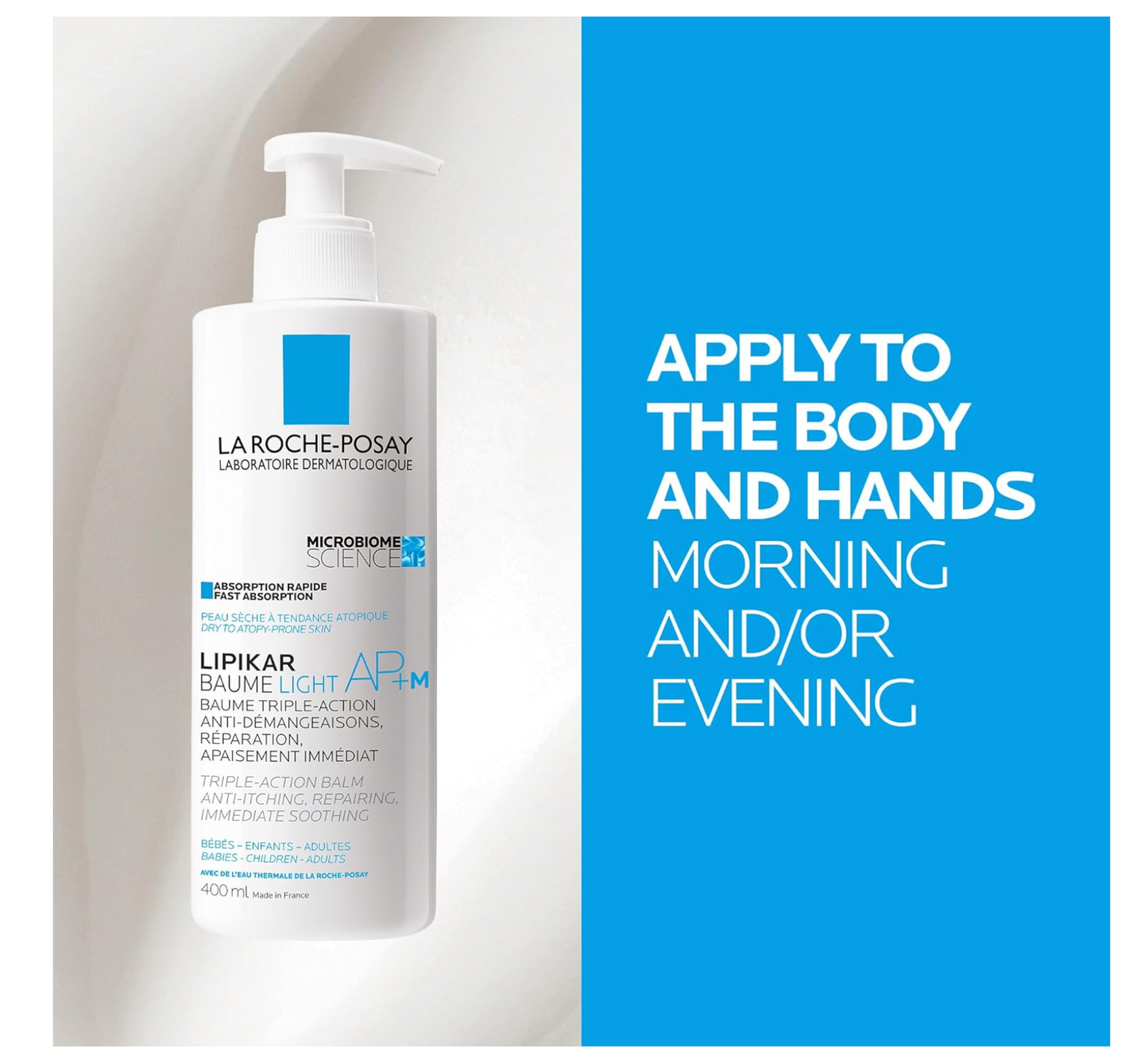 La Roche-Posay: Lipikar Baume AP+M, Body Lotion (400mL)