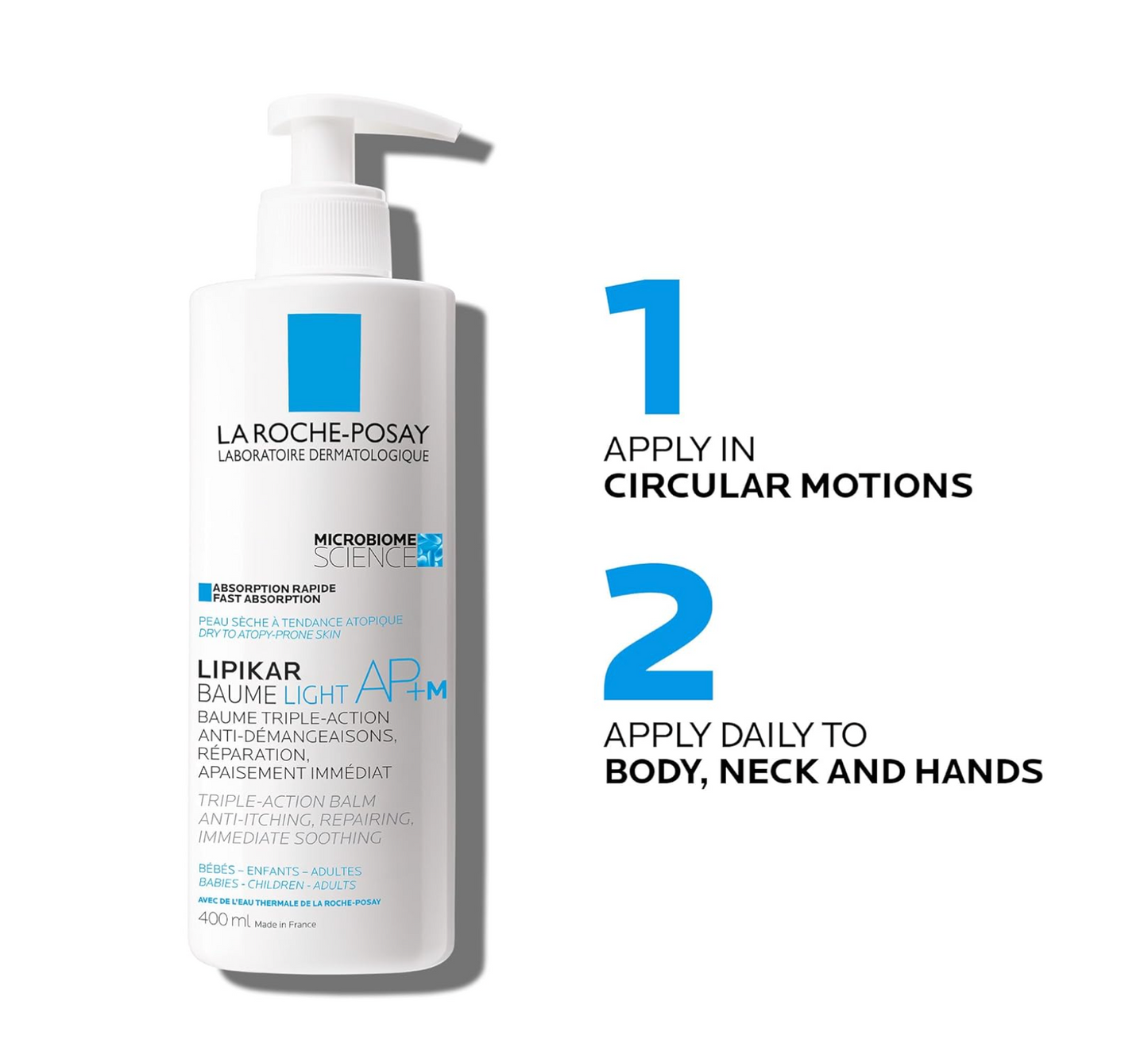 La Roche-Posay: Lipikar Baume AP+M, Body Lotion (400mL)