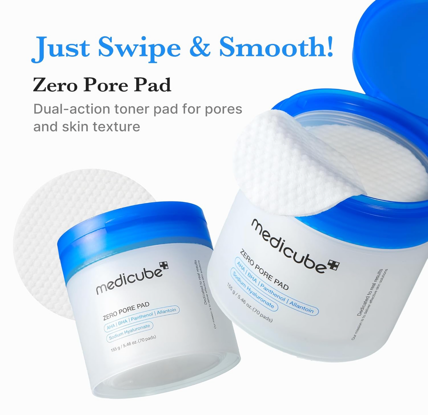 Medicube Toner Pads: Zero Pore Pad 2.0 | 70 Pads