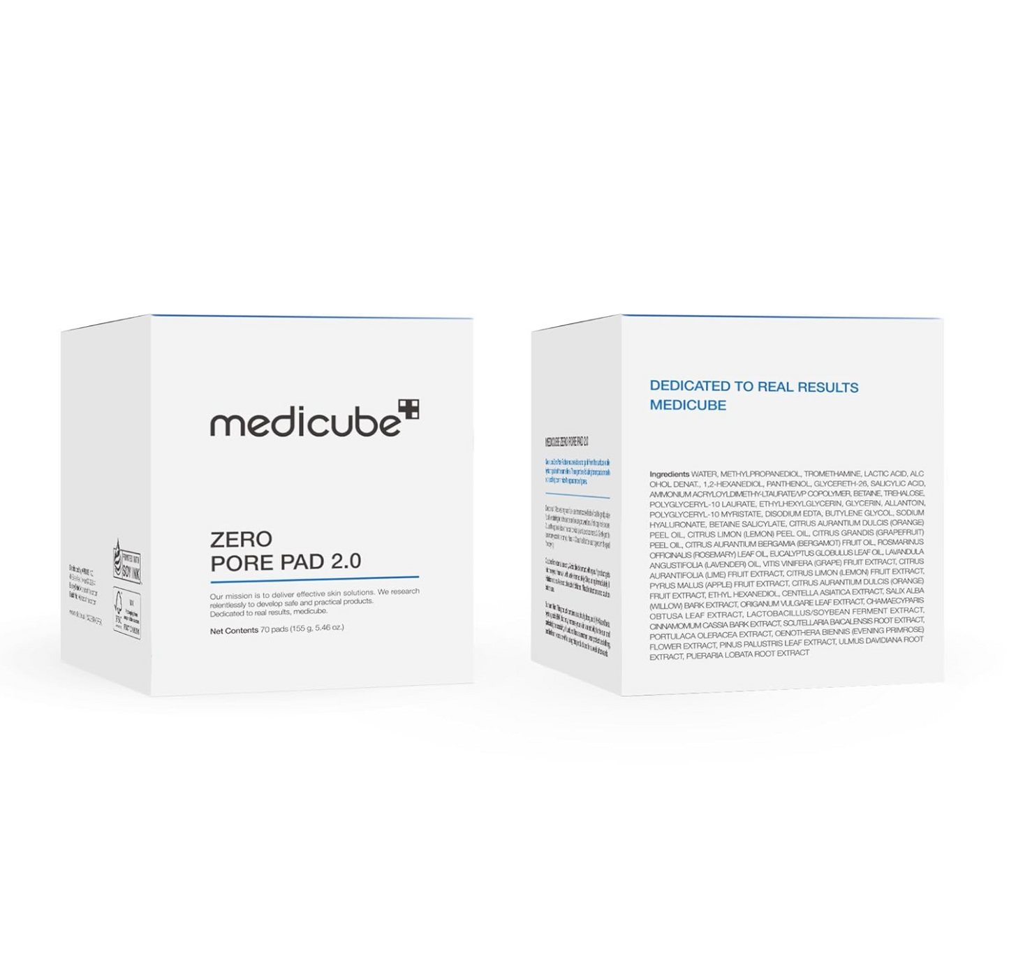 Medicube Toner Pads: Zero Pore Pad 2.0 | 70 Pads