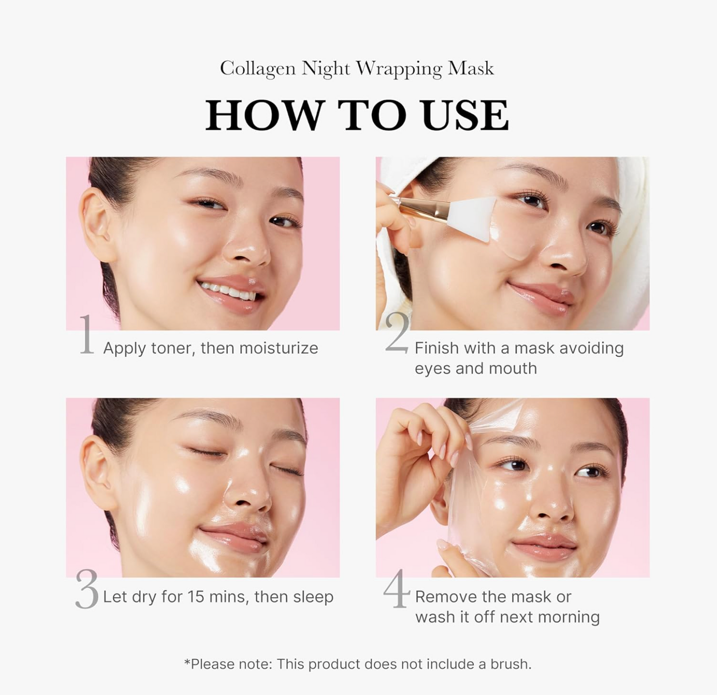 Medicube: Wrapping Mask Collagen Overnight Peel Off Facial Mask | 2.53 fl.oz