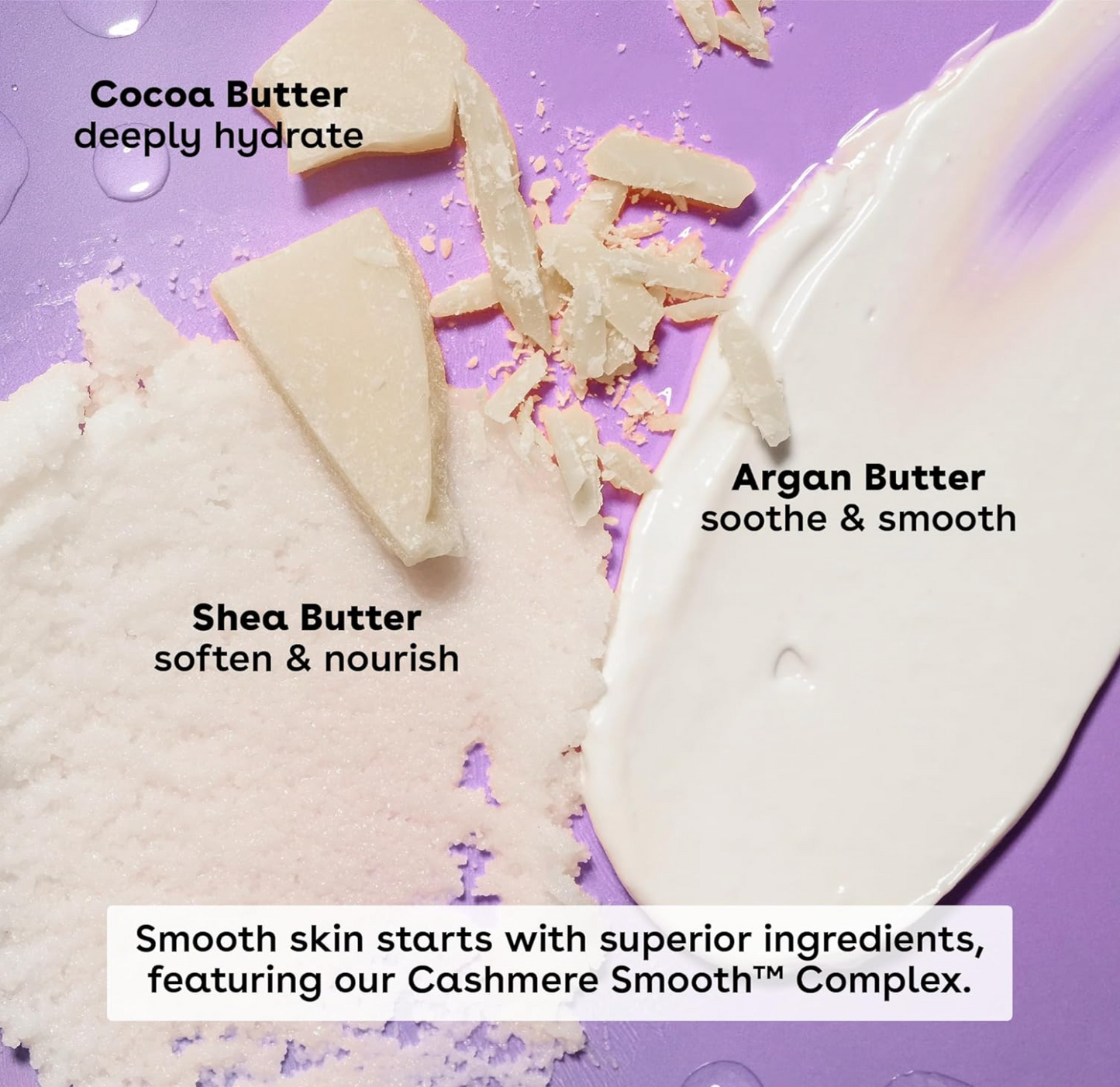 EOS: Cashmere Whipped Oil Body Butter, Vanilla Cashmere | 10 oz