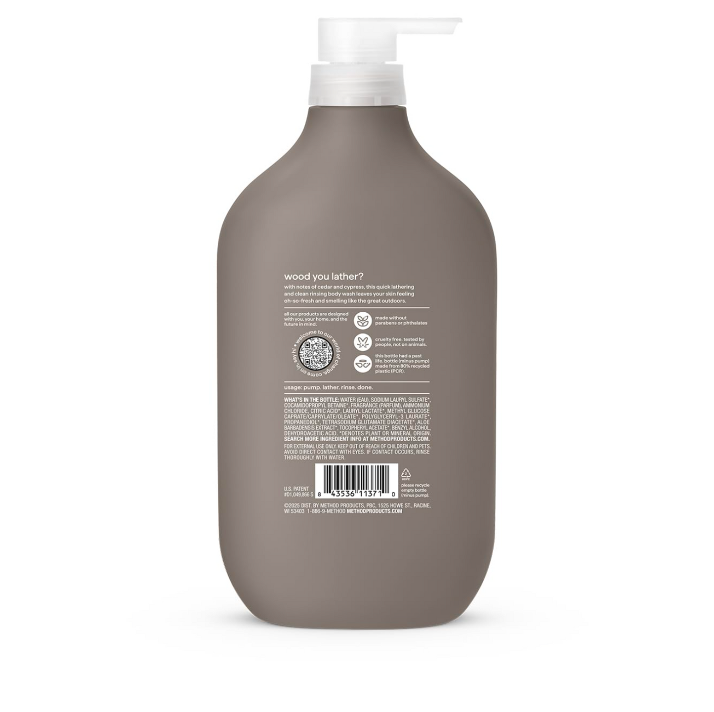 Method Men Body Wash: Cedar + Cypress | 28oz