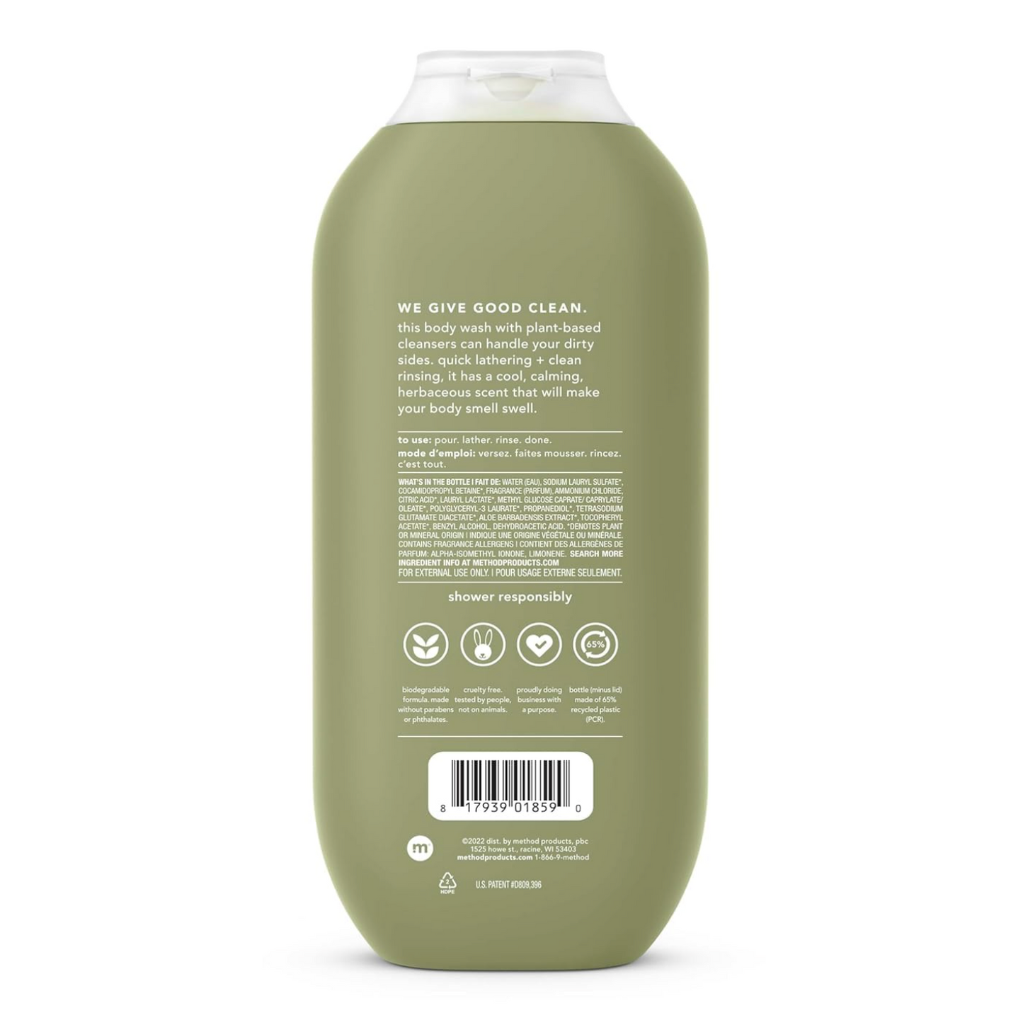 Method Men Body Wash: Juniper + Sage