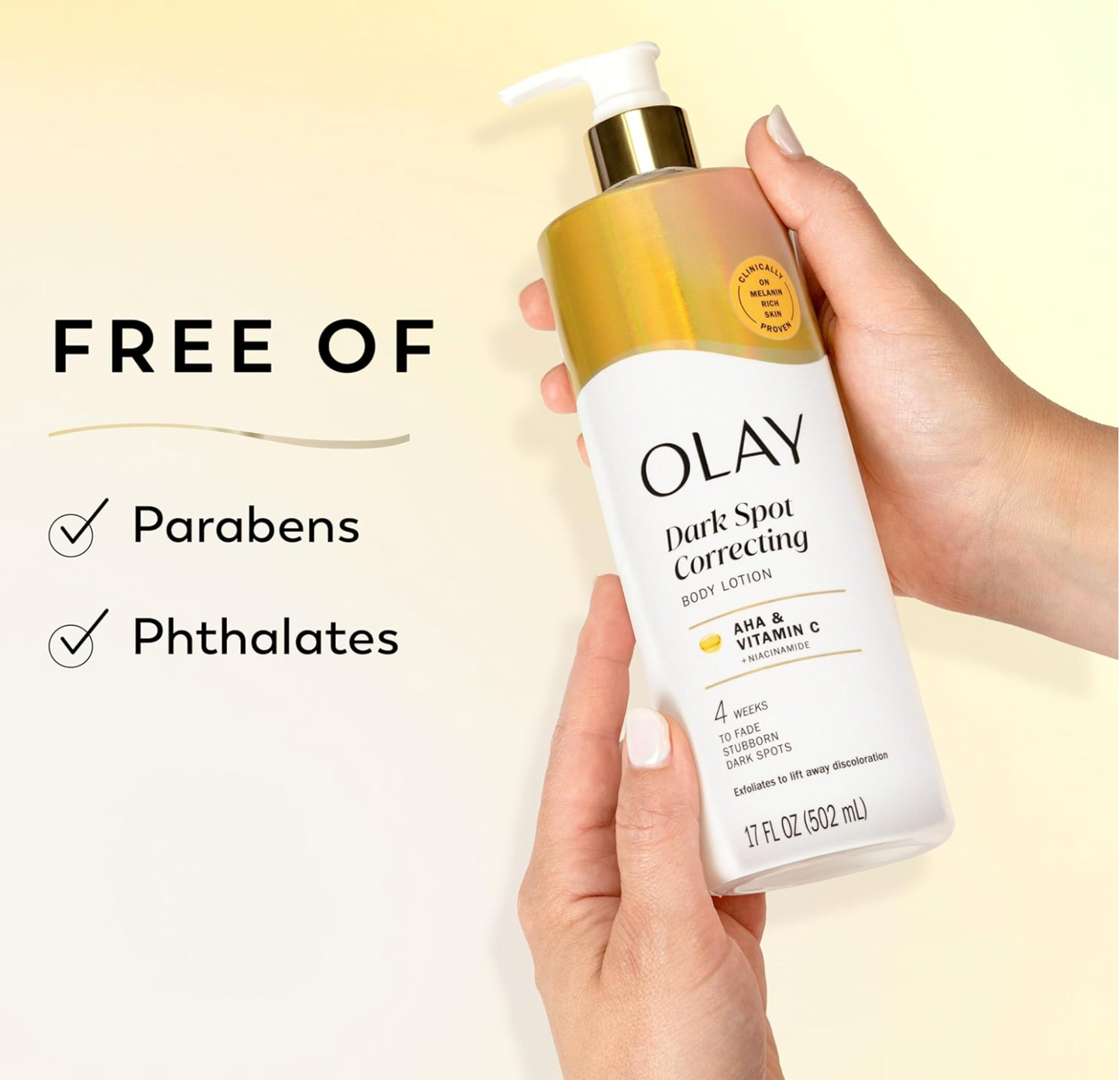 Olay Body Lotion: Tone Enhancing with AHA Serum (502mL)
