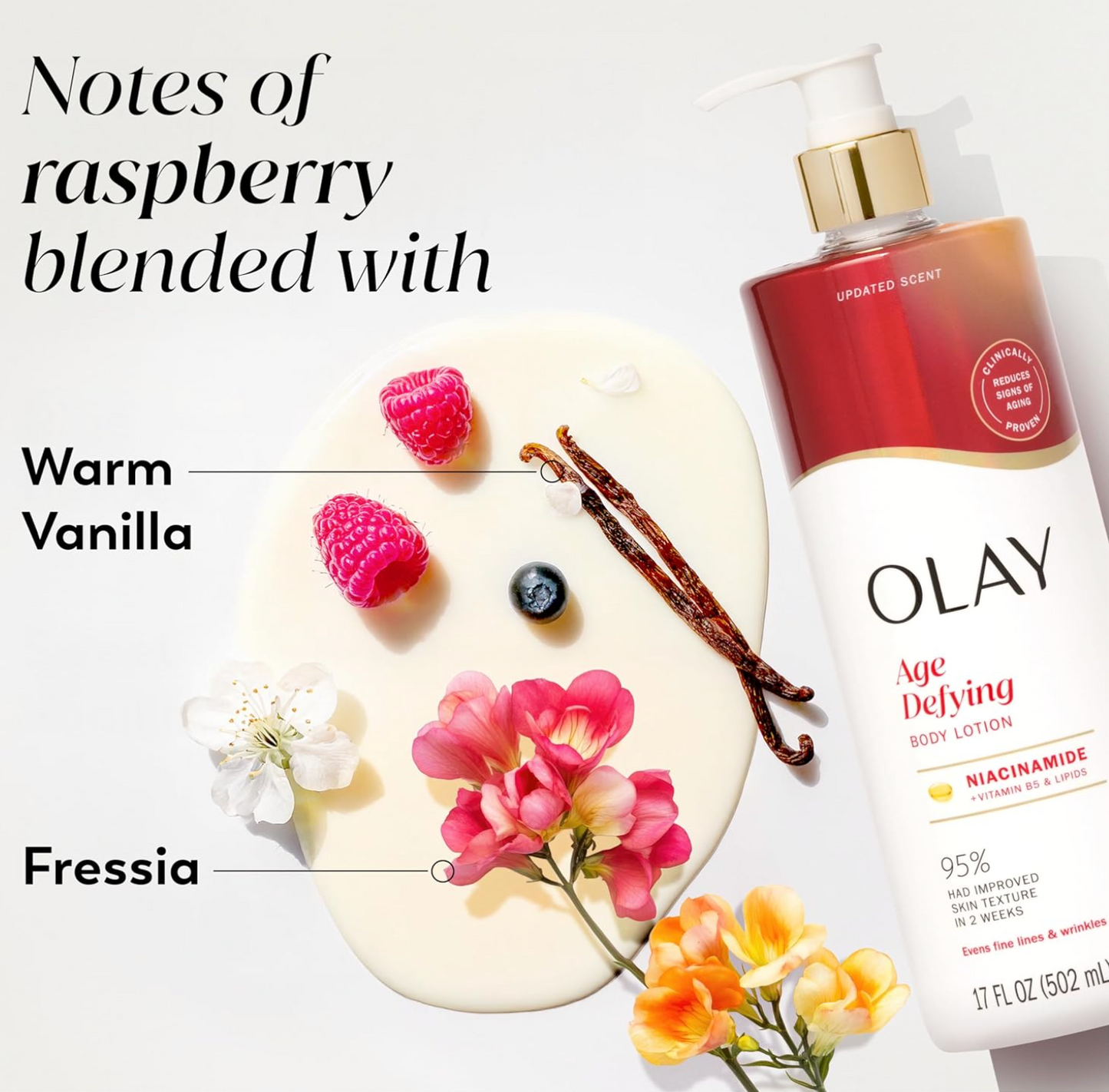 Olay Body Lotion: Age Defying with Niacinamide Serum (502mL)