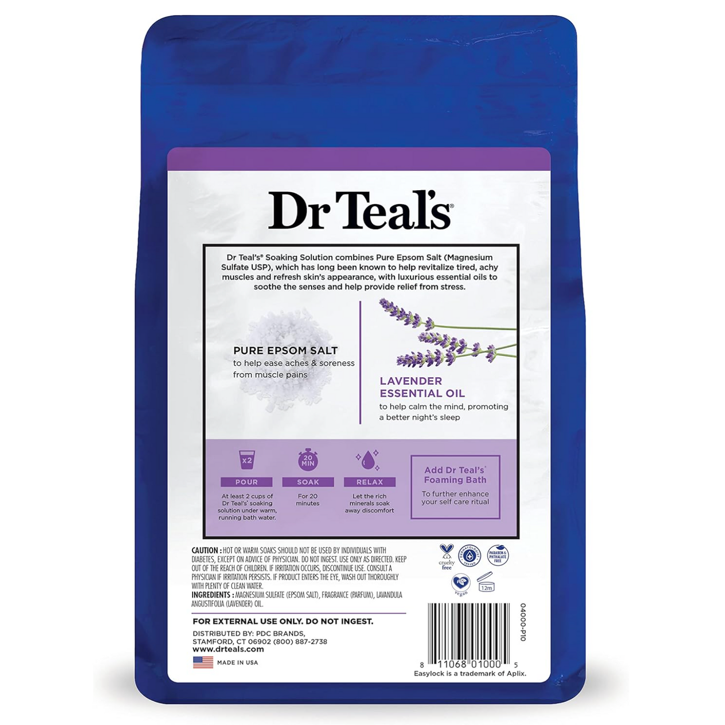 Dr Teal's: Lavender (3lbs)
