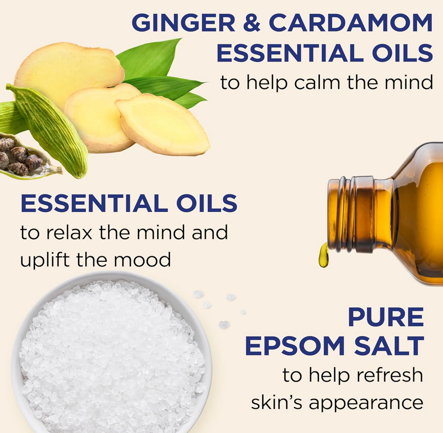 Dr Teal's: Pure Epsom Salt Magnesium Soak with Cozy Vanilla Season (3lbs)